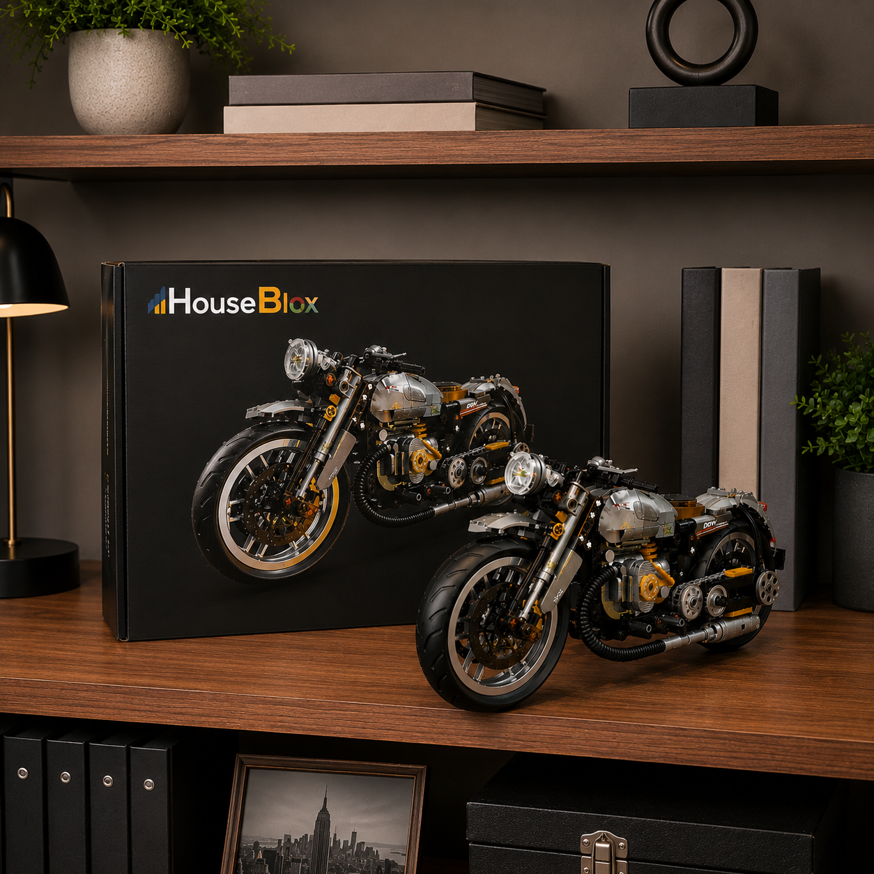 HouseBlox Signature – Iron Rider – 808 Pieces