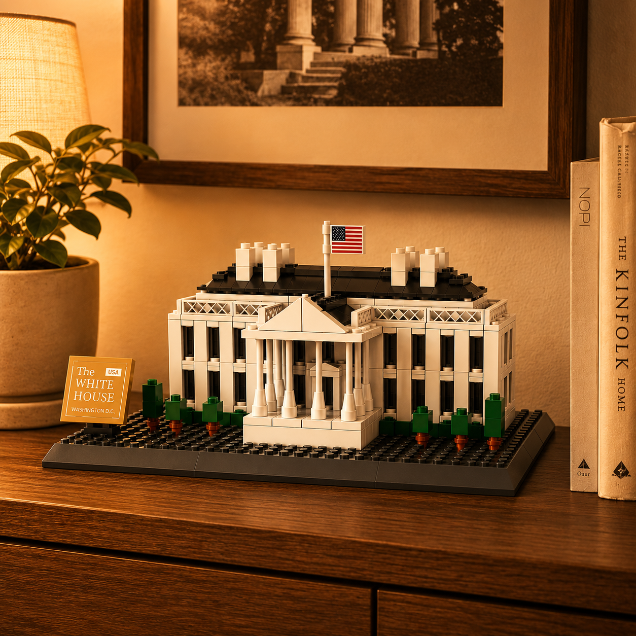 HouseBlox Signature – White House – 770 Pieces
