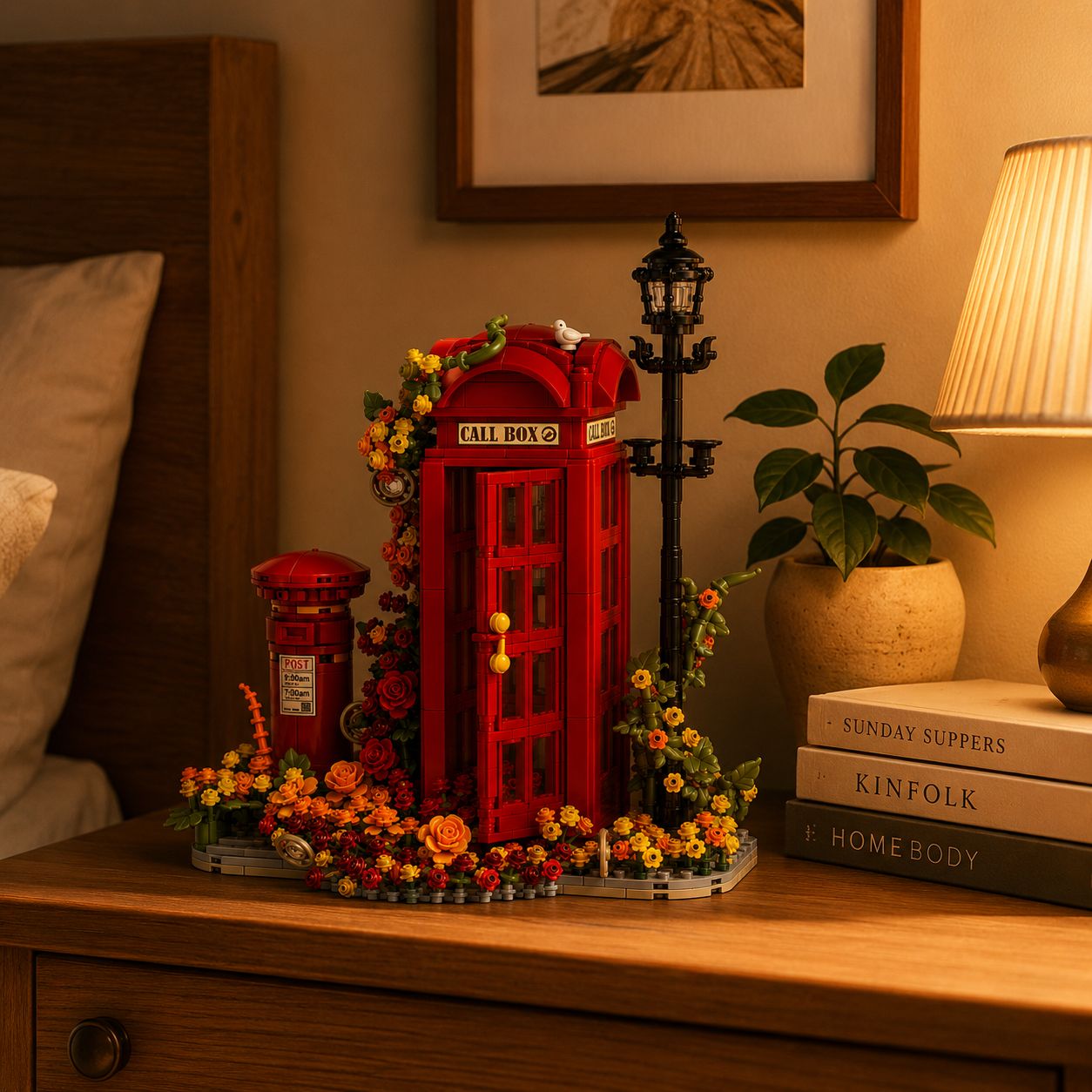 HouseBlox Signature – London Telephone Booth – 1142 Pieces