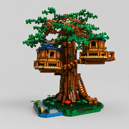 HouseBlox Signature – Treetop Retreat – 3000 Pieces
