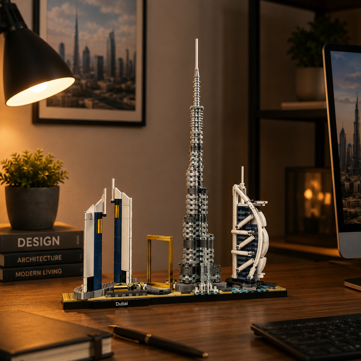 HouseBlox Signature – Dubai Skyline - 600+ Pieces