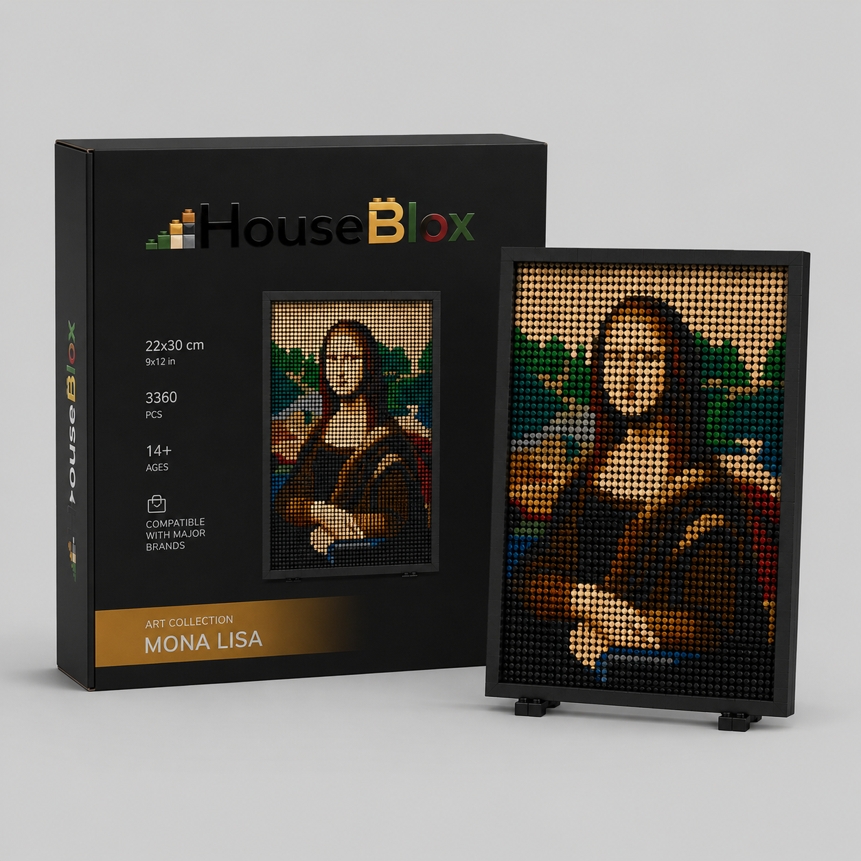 HouseBlox Signature – Mona Lisa – 3600 Pieces