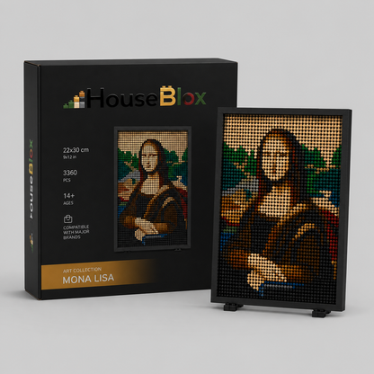 HouseBlox Signature – Mona Lisa – 3600 Pieces