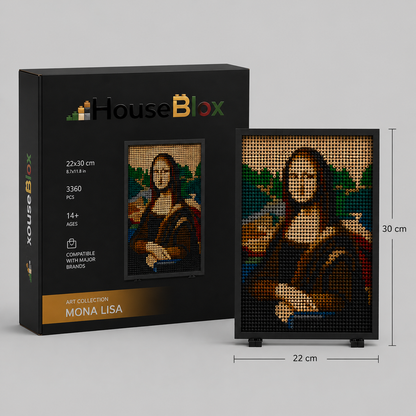 HouseBlox Signature – Mona Lisa – 3600 Pieces