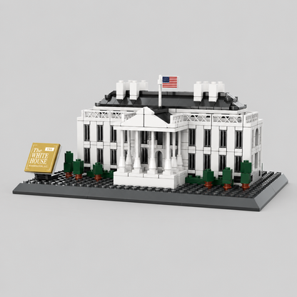 HouseBlox Signature – White House – 770 Pieces