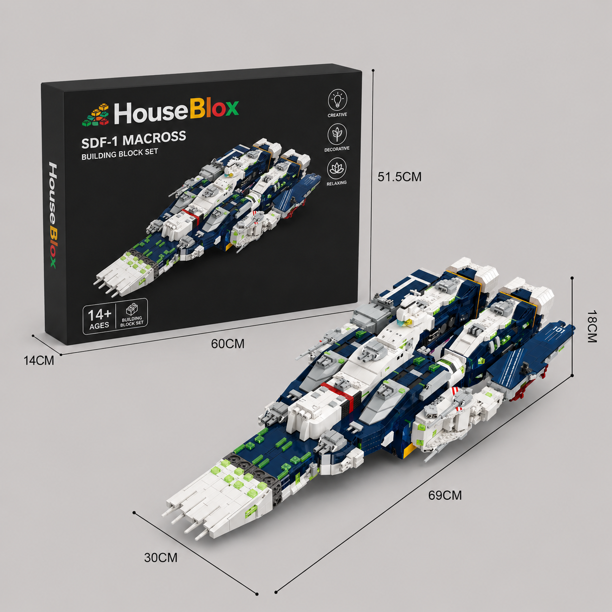 HouseBlox Signature – Space Cruiser – 4682 Pieces