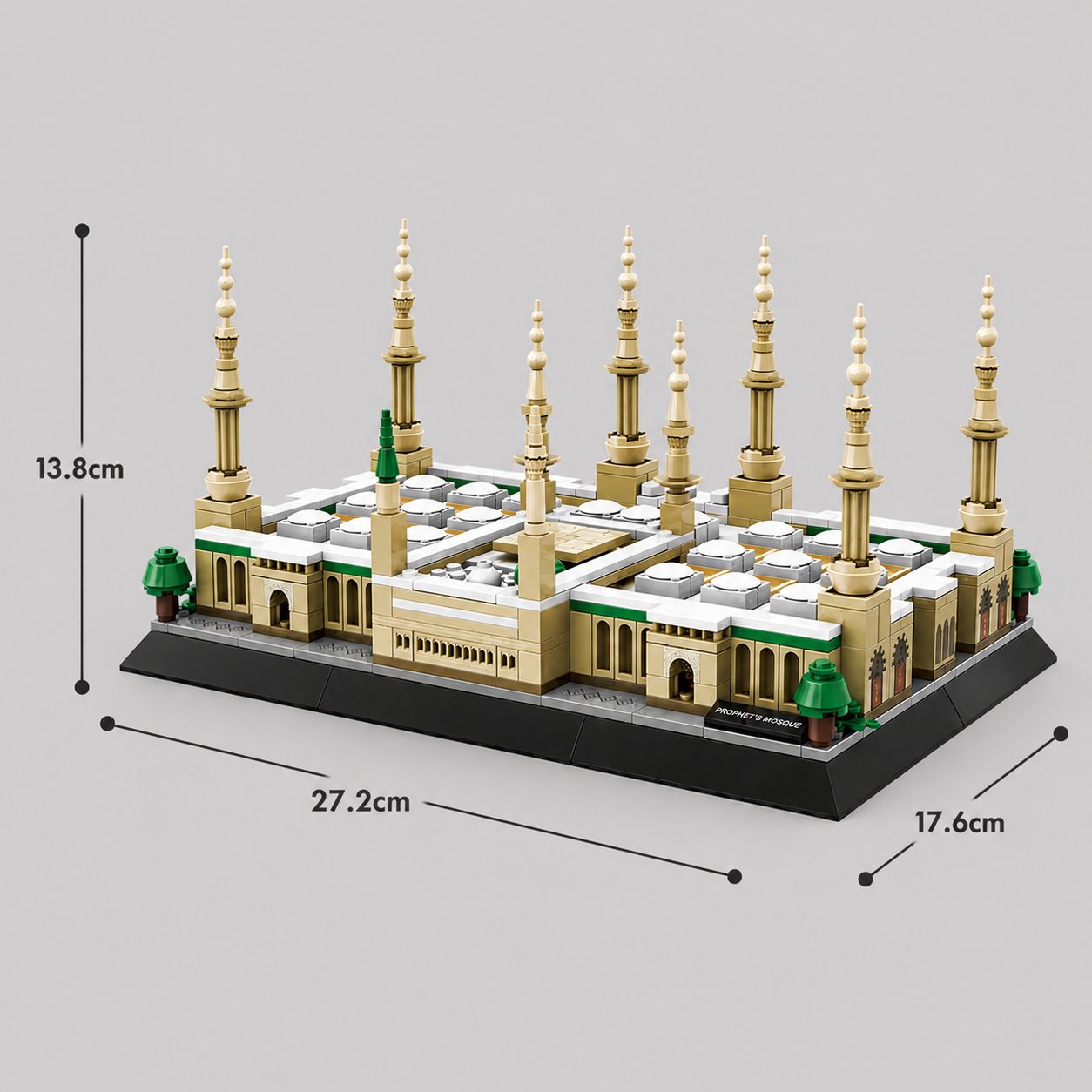 HouseBlox Signature – Prophet’s Mosque – 594 Pieces