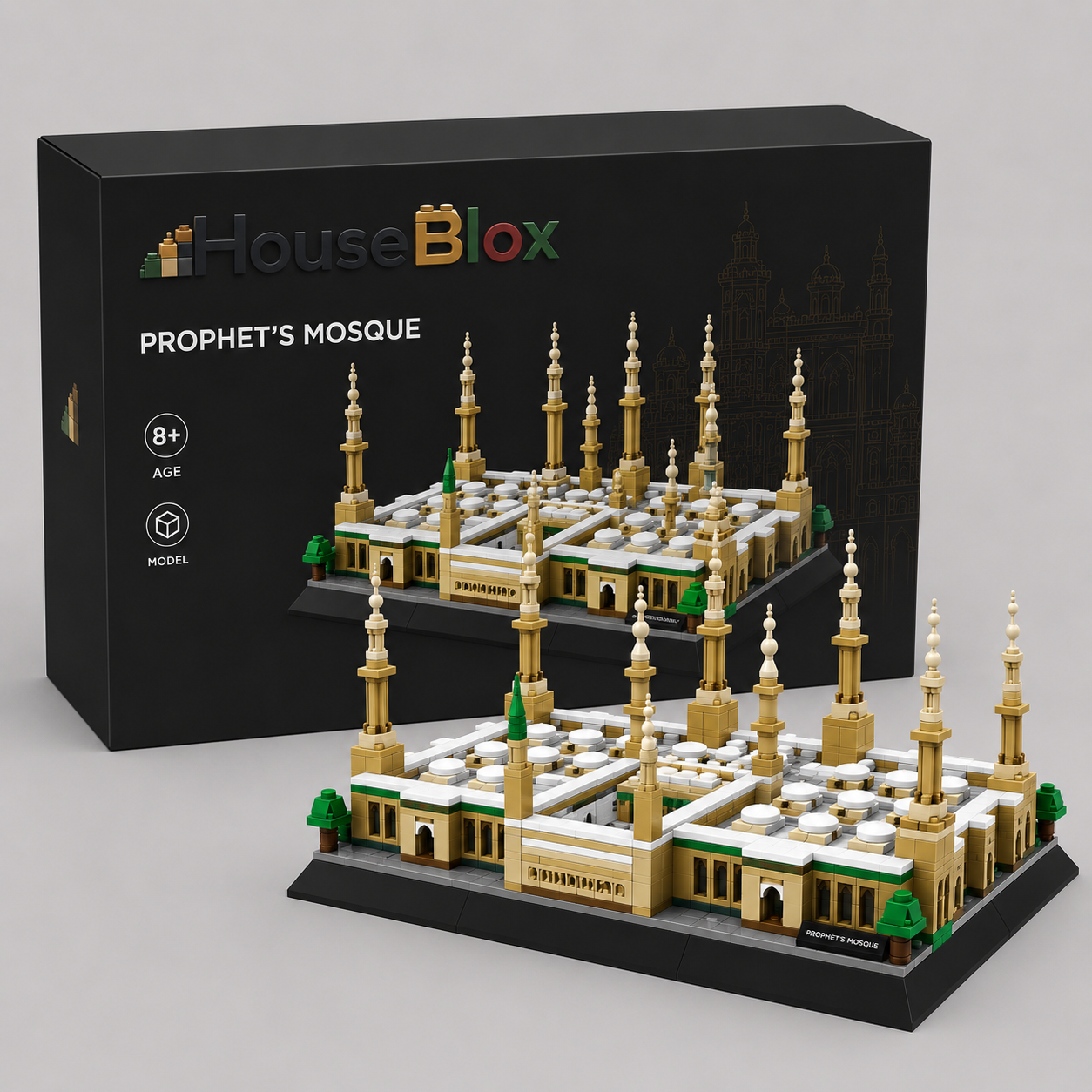 HouseBlox Signature – Prophet’s Mosque – 594 Pieces