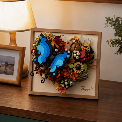 HouseBlox Signature – Butterfly Garden – 765 Pieces