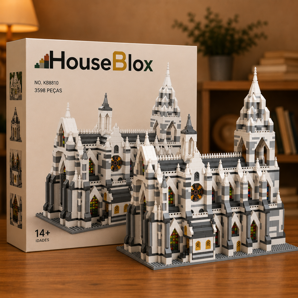 HouseBlox Signature – Gothic Cathedral – 2908 Pieces