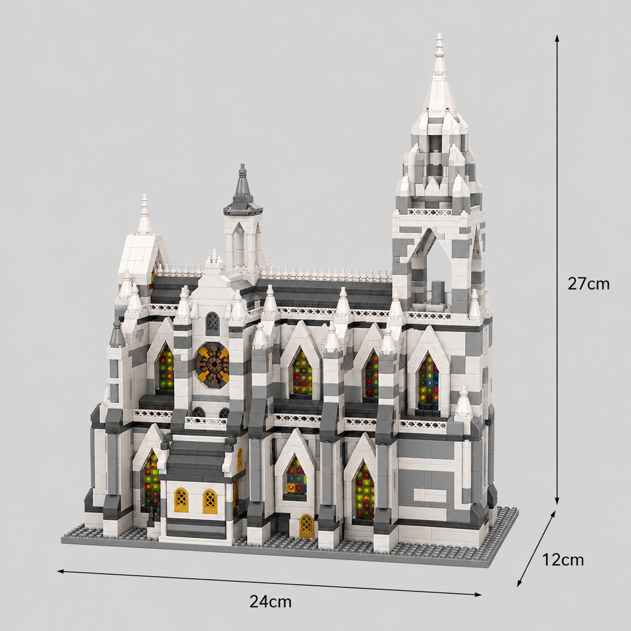 HouseBlox Signature – Gothic Cathedral – 2908 Pieces