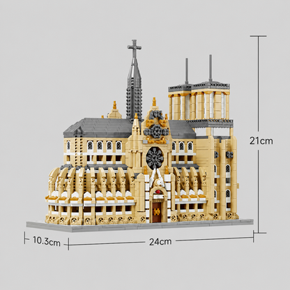 HouseBlox Signature – Notre-Dame de Paris – 2908 Pieces