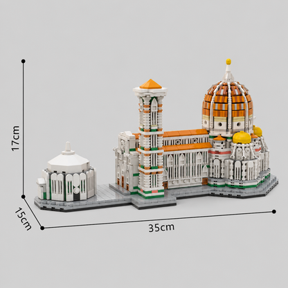 HouseBlox Signature – Florence Cathedral – 800 Pieces
