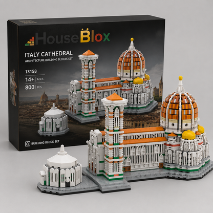 HouseBlox Signature – Florence Cathedral – 800 Pieces