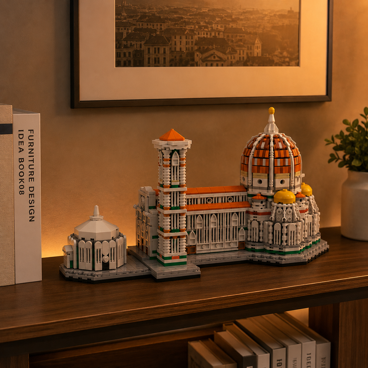 HouseBlox Signature – Florence Cathedral – 800 Pieces