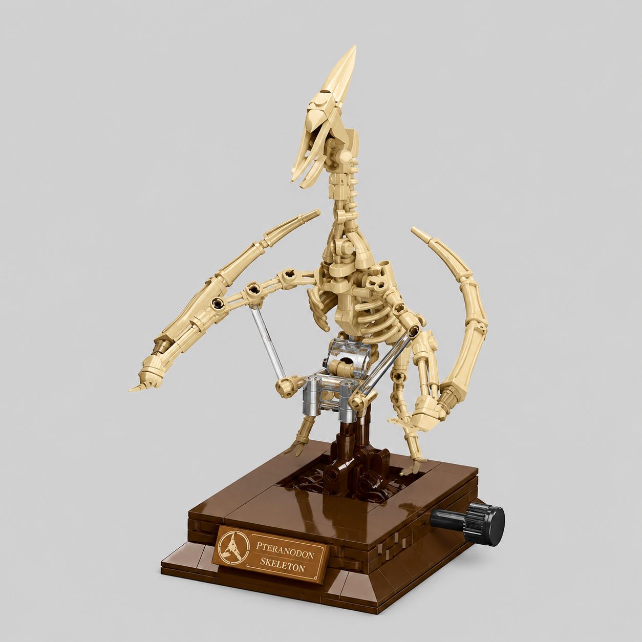 HouseBlox Signature – Golden Pterosaur Skeleton