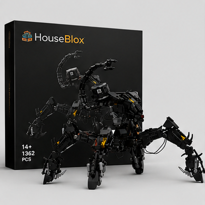 HouseBlox Signature – Arachno Mech – 942 Pieces