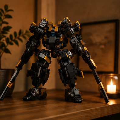 HouseBlox Signature – Dark Mech Warrior – 1980 Pieces